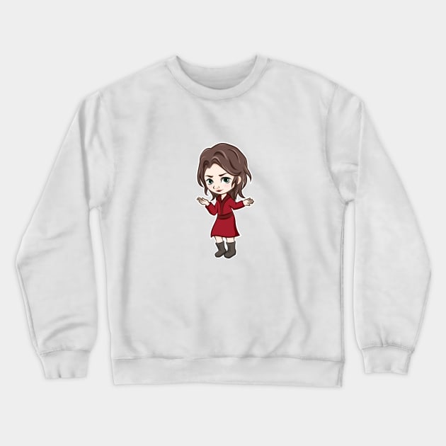 Chibi Nina Crewneck Sweatshirt by LoShimizu